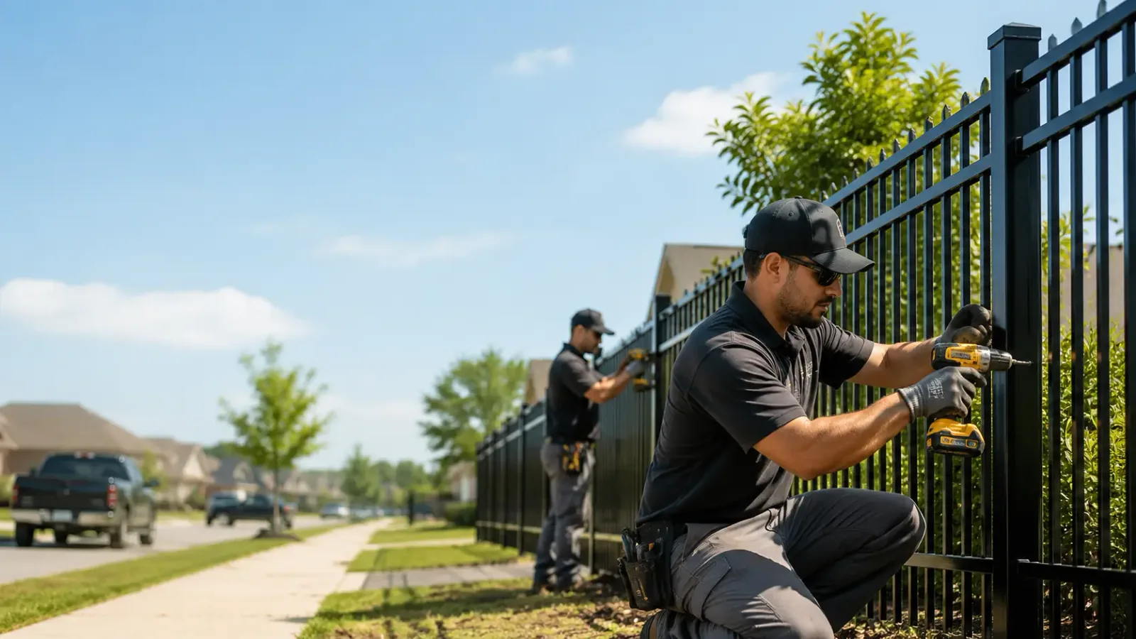 Metal Fence Installation in Hillsboro, TN